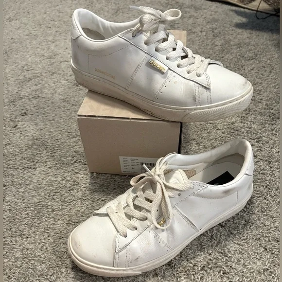 Golden goose leather sneaker size 39 - Picture 3 of 16